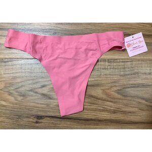 NWT Cheek Boss Pink  Thong  panties Size: XS